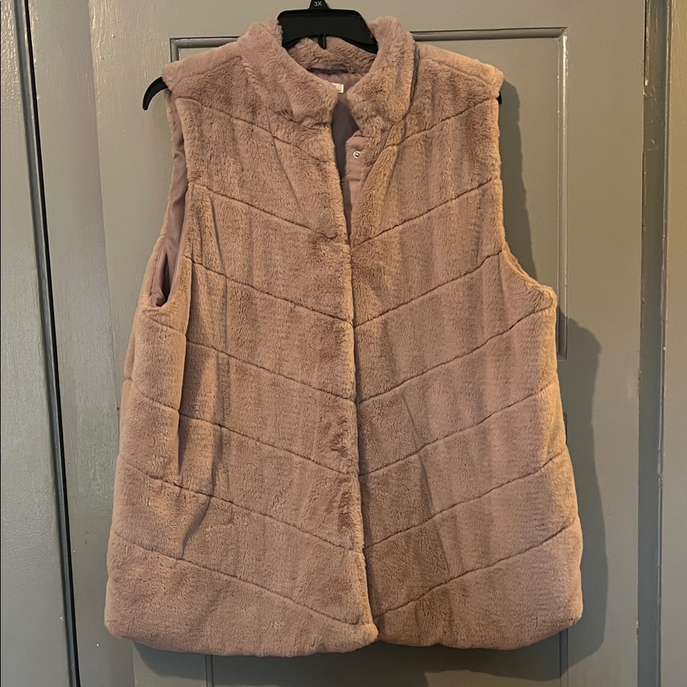 Maurices Light Brown Sleeveless Vest